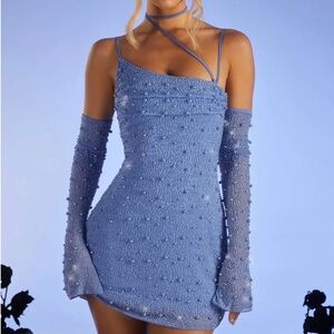 Oh Polly Soho Beaded Dress